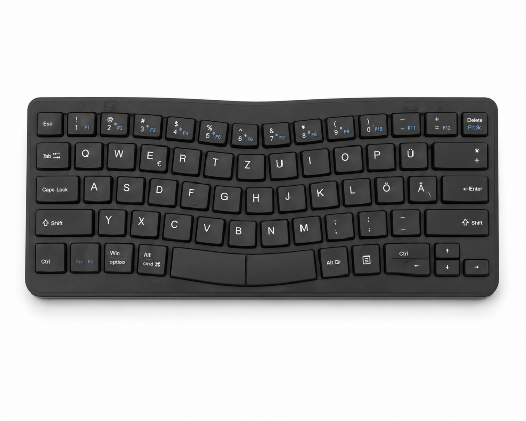 Ergonomische kompakte Tastatur - RueckenNackenCheck.de