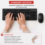 Ergonomische Tastatur