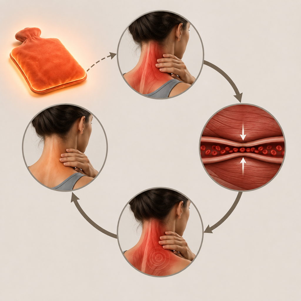 Der Nacken reagiert auf Wärme sehr gut - Wärme & Massage für den Nacken - RueckenNackenCheck.de